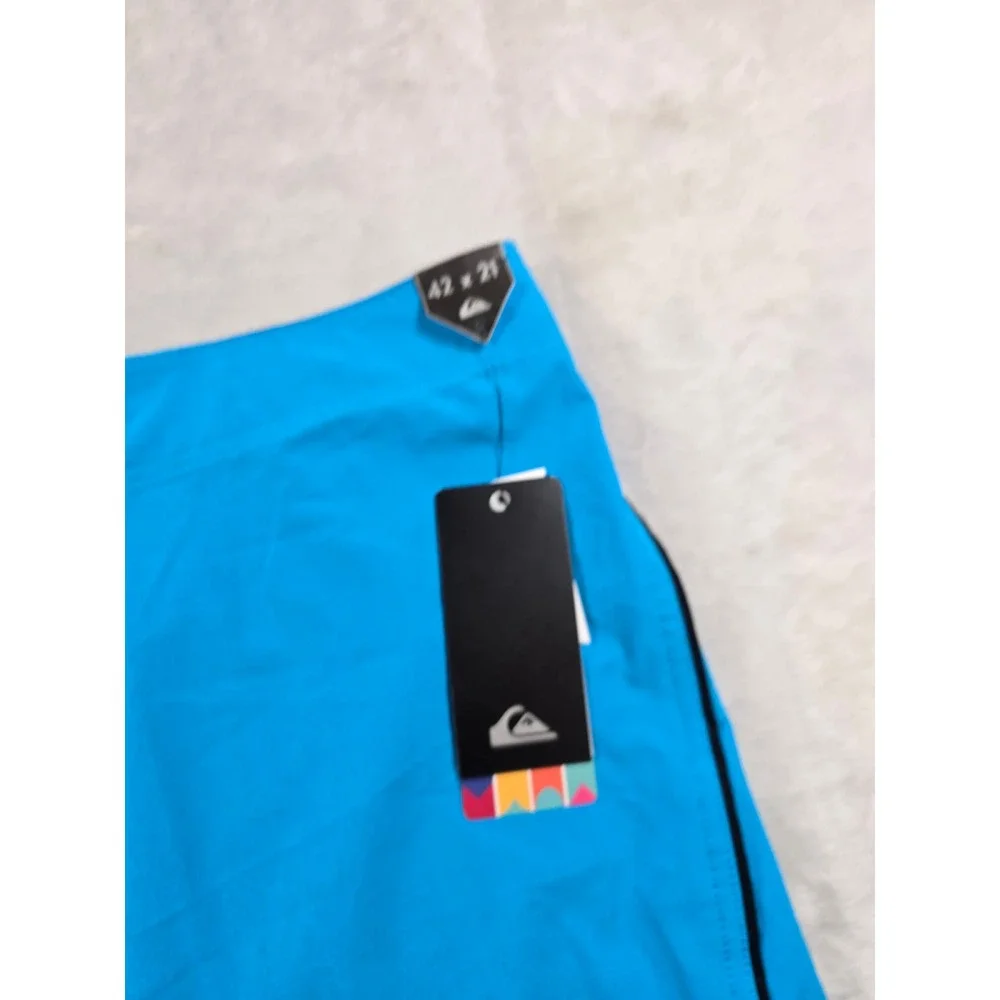 Quiksilver Boardshorts Mens 42 Blue Recycled Stretch Everyday Kaimana 21 NEW